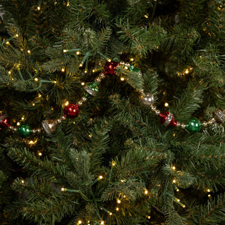 6' Vintage Inspired Glass Garland