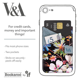 V&A Bookaroo Kilburn Collection: Phone Pocket - JSQ Mercantile