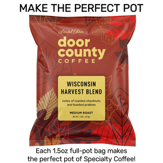 Door County Classic Coffee 1.5 oz Full Pot Bags - JSQ Mercantile