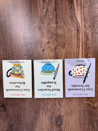 Pause For Puzzles: Easy Crosswords For Serenity