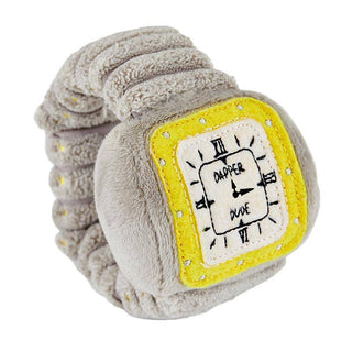 Chenille Plush Baby Watch Rattle - JSQ Mercantile