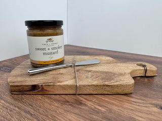 9 oz Sweet + Smokey Gourmet Mustard - JSQ Mercantile