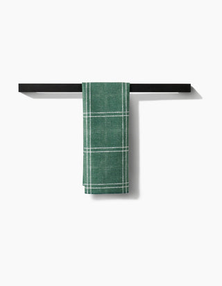 Pine Forest Plaid Tea Towel - 18" x 30"