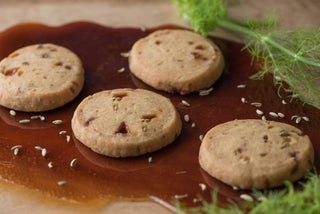 Box of Burnt Sugar & Fennel Shortbread Cookies | Lark Fine Foods