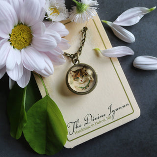 Calico Cat Reversible Pendant Necklace - JSQ Mercantile