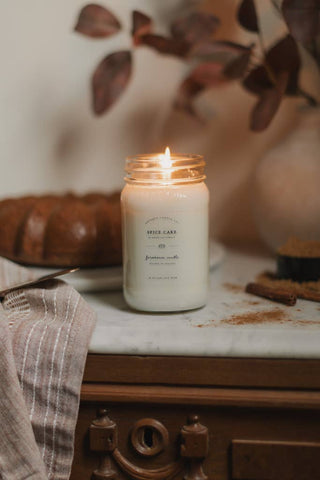 Spice Cake – Soy Wax Mason Jar Candle