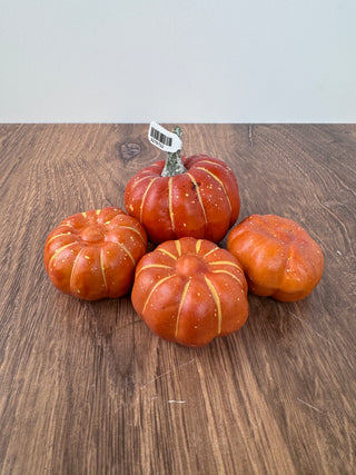 Single Mini Orange Pumpkin | Fall Bowl & Vase Fillers