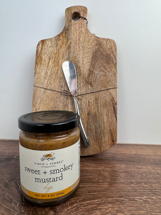 9 oz Sweet + Smokey Gourmet Mustard - JSQ Mercantile