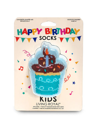 Kids Birthday Socks in Cupcake Gift Package - JSQ Mercantile