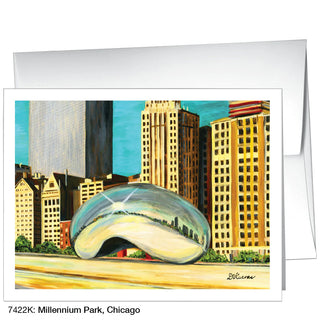 Chicago Bean Greeting Card