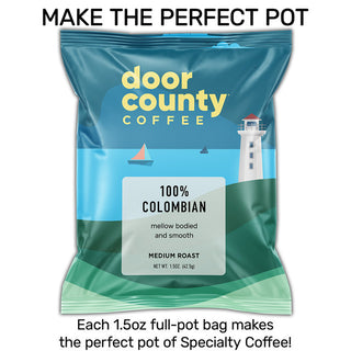 Door County Classic Coffee 1.5 oz Full Pot Bags - JSQ Mercantile