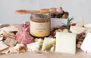 9oz Jar of Cinnamon Pear Gourmet Jam - JSQ Mercantile