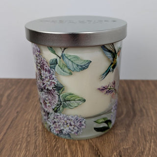 French Lilacs Candle Jar with Lid
