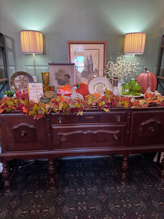 72” Faux Garland of Maple Leaves