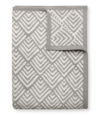 Oyster Cove Diamond Grey Blanket