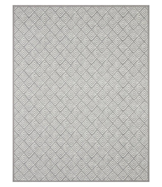 Oyster Cove Diamond Grey Blanket