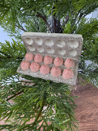 3.5” Farm Stand Egg Carton Ornament