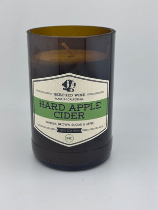 Hard Apple Cider Candle in Recycled Wine Bottle – 8 oz Soy Candle by Rescued Wine | JSQ Mercantile – Women’s Boutique & Gift Shop Located in La Grange, IL