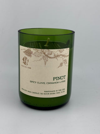 Pinot Noir Scented Candle in Recycled Wine Bottle – 8 oz Soy Candle by Rescued Wine | JSQ Mercantile – Women’s Boutique & Gift Shop Located in La Grange, IL