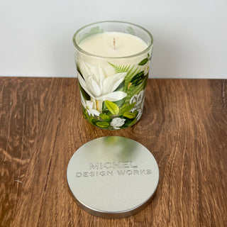 Magnolia Petals Candle Jar with Lid