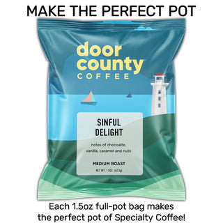 Door County Classic Coffee 1.5 oz Full Pot Bags - JSQ Mercantile