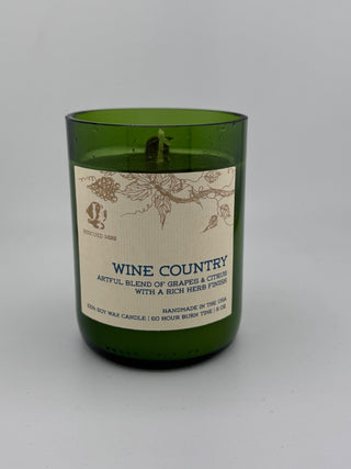 Wine Country Candle in Wine Bottle - 8 oz