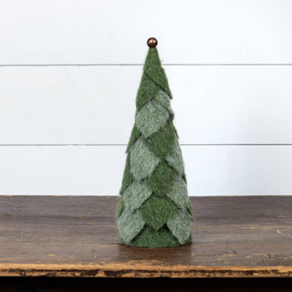 14.25" Green Felt Tree
