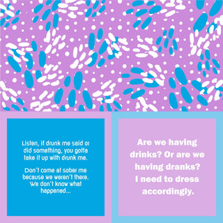 Napkin: Drunk Me/Drinks or Dranks - JSQ Mercantile