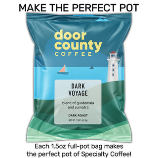 Door County Classic Coffee 1.5 oz Full Pot Bags - JSQ Mercantile