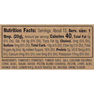 9oz Smoked Tomato Truffle Gourmet Jam - JSQ Mercantile