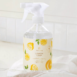 Thymes Lemon Leaf 16.5 fl oz Biodegradable Countertop Spray - JSQ Mercantile