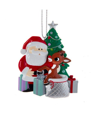 Rudolph The Red Nose Reindeer® With Tree Ornament - JSQ Mercantile