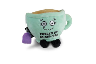 Fueled by Anxiety | Plush Teacup – Anxietea - JSQ Mercantile