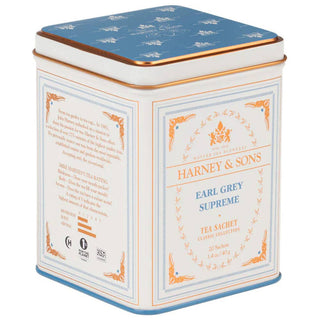 Harney & Sons Earl Grey Supreme Tea - 20 Sachets per Tin - JSQ Mercantile