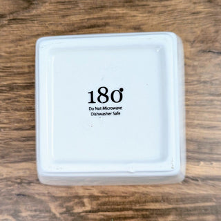 3" x 3" Santa Square Dish for Dips and Sweets - JSQ Mercantile