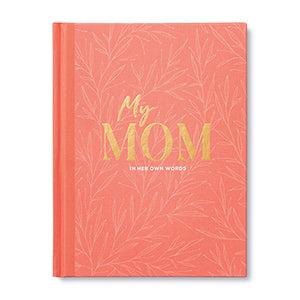 My Mom Interview - Fill In Hardcover Book