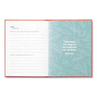 My Mom Interview - Fill In Hardcover Book