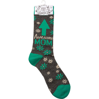 Awesome Mom Socks | One Size Fits Most - JSQ Mercantile