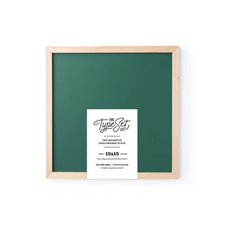 12" x 12" Green Chalkboard Magnetic Slate - JSQ Mercantile