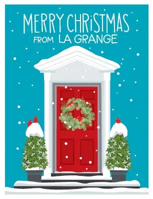 Merry Christmas from La Grange Christmas Card - JSQ Mercantile