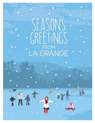 Seasons Greetings from La Grange Christmas Card - JSQ Mercantile