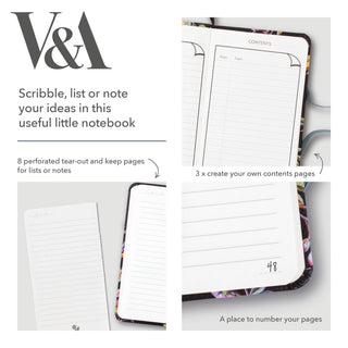 V&A Bookaroo Kilburn Collection: Notebook - JSQ Mercantile