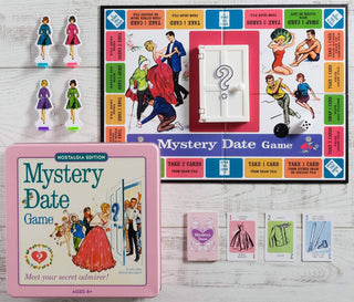 Mystery Date Game in Nostalgia Tin