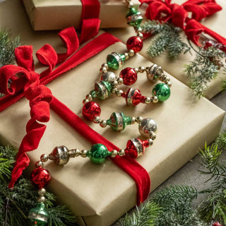 6' Vintage Inspired Glass Garland