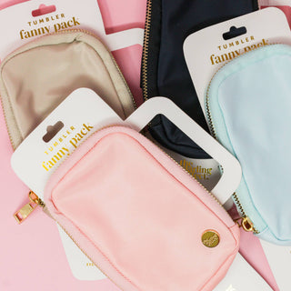 Tumbler Fanny Pack - Dusty Blush - JSQ Mercantile