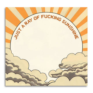Ray of Sunshine - Sticky Note Pad