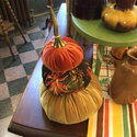 Stacked Velvet Pumpkins | Handmade in USA - JSQ Mercantile