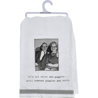 It's All Shits And Giggles Kitchen Towel - JSQ Mercantile