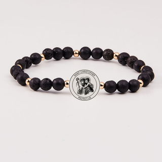 Men’s Holy Water St. Christopher Bracelet