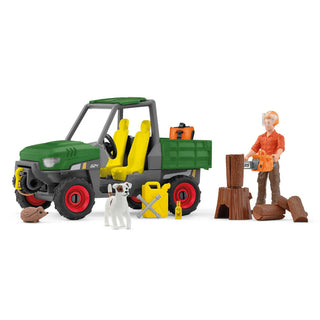 Working in the Forest - New Schleich Design for 2024 - JSQ Mercantile
